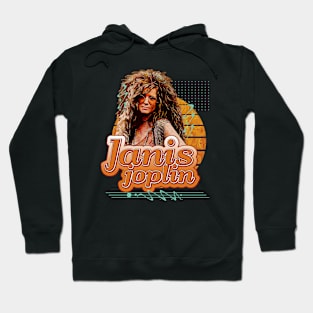 Janis joplin \\ Retro Art Hoodie